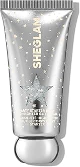 Party Starter Body Highlighter Glitter Gel Quick-Drying and Non-Sticky Glitter Spray Liquid Highlighter for Face, Hair, Body - Ice Breaker