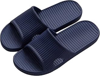 Shower Slippers for Women Men, Quick Drying Lightweight Non Slip Open-toe EVA Travel-friendly Breathable Shoes Slide Slippers for Bathroom,House Slipper,Outdoor