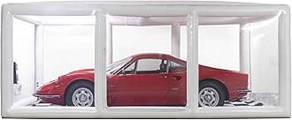 – IN THE GARAGE - Ultimate Car Shield, White - Inflatable Car Cover Indoor - Bubble Car Cover - Indoor Car Bubble, Inflatable Garage - Car Capsule - Car Cocoon - Car Bubble Storage - 20' / 6.1m