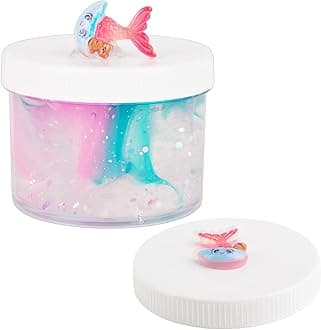 Mermaid Clear Slime, Non Sticky,Stress Relief,Scented and Stretchy Clay Sludge Toy,Birthday Gifts for Kids 4-12,DIY Slime Party Favor,Mermaid Toys.(7oz 200ML)