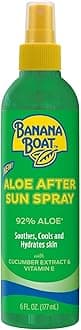 Aloe After Sun Spray with Cucumber Extract & Vitamin E, Broad Spectrum Pump Spray, 6oz.
