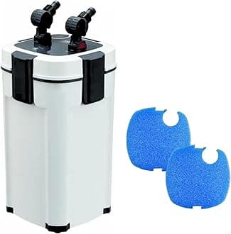 Jainsons Pet Products Aquarium External Canister Filter Sobo AQ Series Ultra-Quiet, Fish Tank Adjustable Flow Rate Aquarium Fish Tank Filter (11W, Flow Rate1000L/H Sobo AQ-903F)