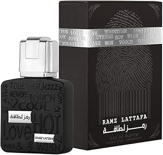 Ramz Lattafa Silver for EDP - Eau De Parfum 30ML (1.1oz) | Elegant Blend with Heliotrope, and Tonka Beans | Everyday Essential | by Lattafa