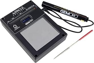 GemOro Auracle Analyzer Gold Tester | Accurate Compact Portable Electronic High Karat Gold & Platinum Tester | Precision Jewelry Tool with Expert Professional Reading & Accuracy