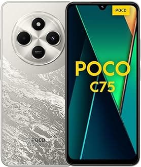 XIAOMI POCO C75 4G Golden-Smartphone 6+128GB, 2.0GHz, Immersive 6.88" display, Massive 5160mAh battery, Clear 50MP AI dual camera, Powerful octa-core processor (UK Version + 2 Years Warranty)