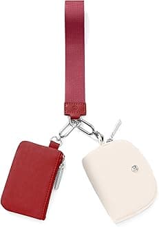 Mum's Memory Mini Zip Around Wristlet Wallets for Women -KeyChain Wallet with Detachable Dual Pouch Wristlet -Key Chain Coin Purse Small Wallets