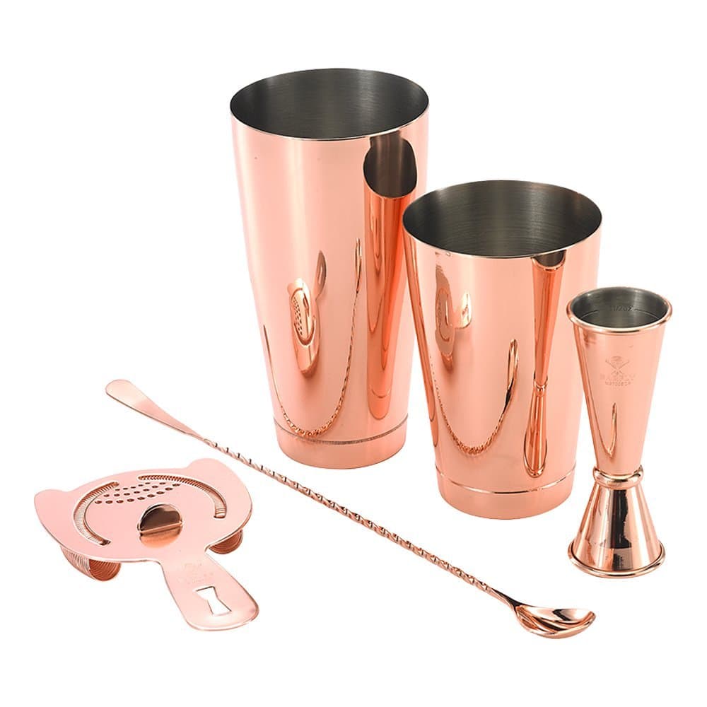 M37101CP Basics Cocktail Set, 5-Piece, Copper