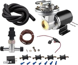 28146 12V Electric Vacuum Pump Kit, Brake Booster Vacuum Pump, 18" to 22" Electrical Vacuum Pump for Brake, w/Installation Kit