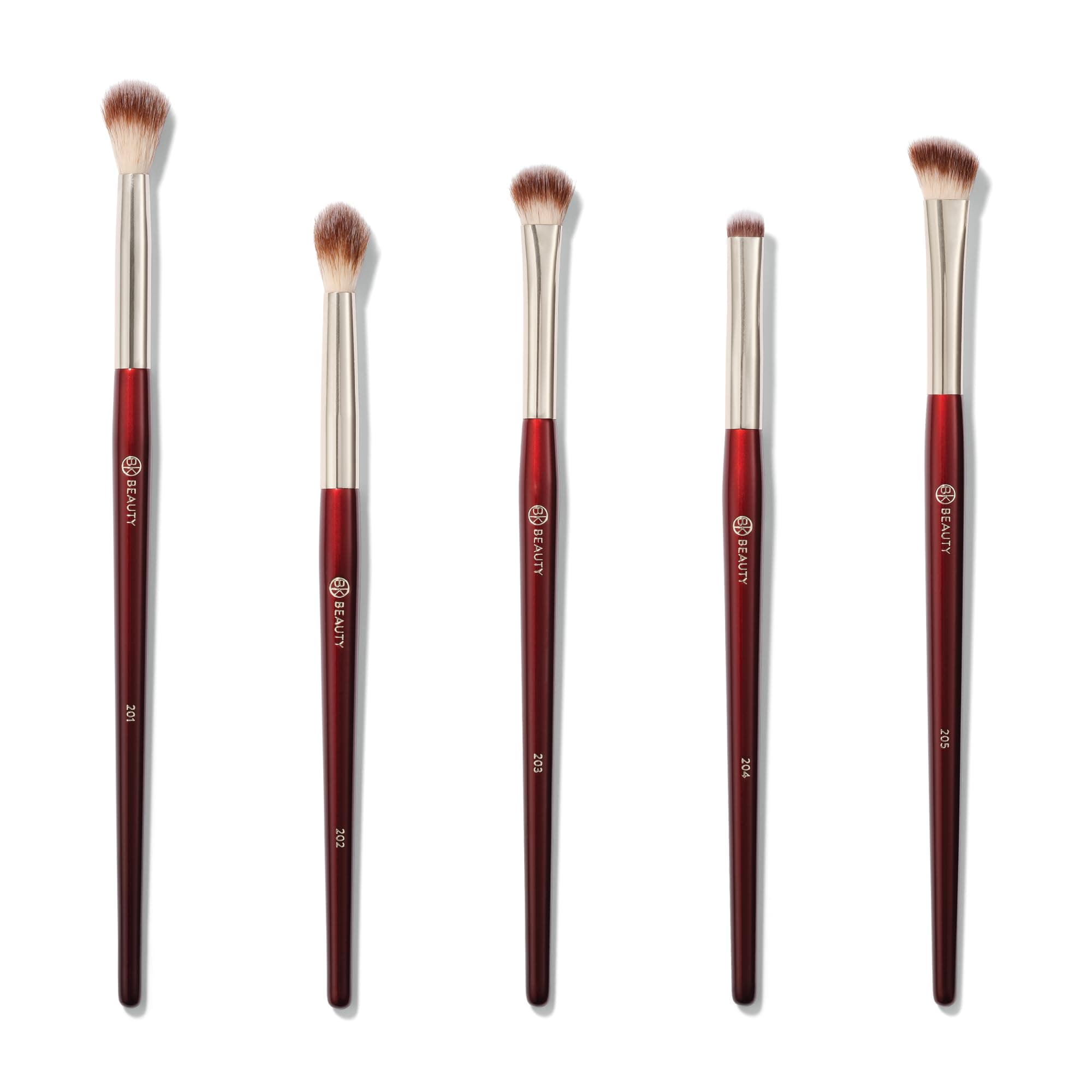 Essentials Brush Set (5PC) - Professional Makeup Brushes for Blending, Smudging, & Defining | Premium Eyeshadow Set for Flawless Eye Looks