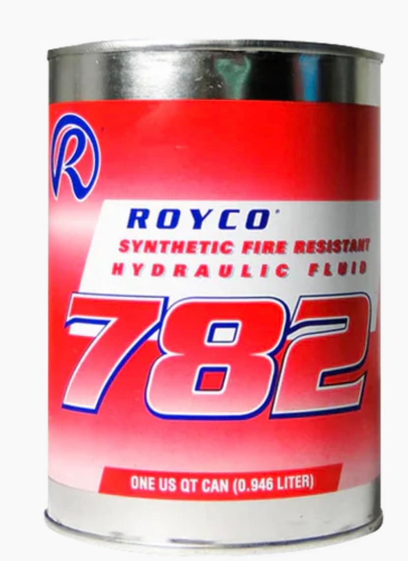 782 Synthetic Fire resistant Hydraulic Fluid. (2 CA)