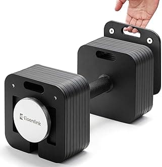 Adjustable Dumbbell 4-36kg Weight Set - Adjustable Dumbbell Set with Anti-slip Handle 2kg Increments Innovative Easy Safe Locking Mechanism for Home Gym Fitness