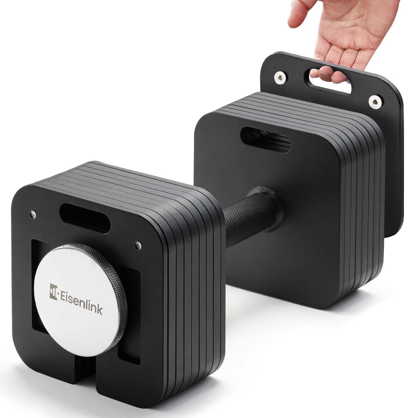 Adjustable Dumbbell 4-36kg Weight Set - Adjustable Dumbbell Set with Anti-slip Handle 2kg Increments Innovative Easy Safe Locking Mechanism for Home Gym Fitness