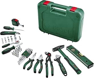 Home and Garden Advanced 52-Piece Hand Tool Set Comes with Ergonomic Design, Durable & Rust-Resistant Ideal for DIY Home Improvements & Hobbyists