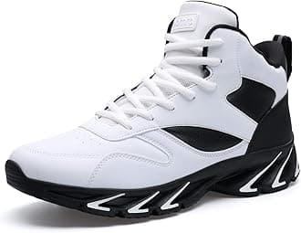 - Men's Stylish Sneakers High Top Athletic-Inspired Shoes