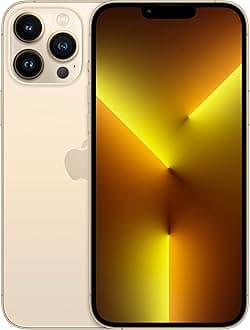 Apple iPhone 13 Pro Max, 256GB, Gold - GSM Carriers (Renewed Premium)