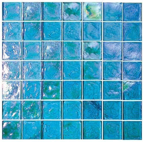 Excalibur 2x2 Iridescent Glass Tile