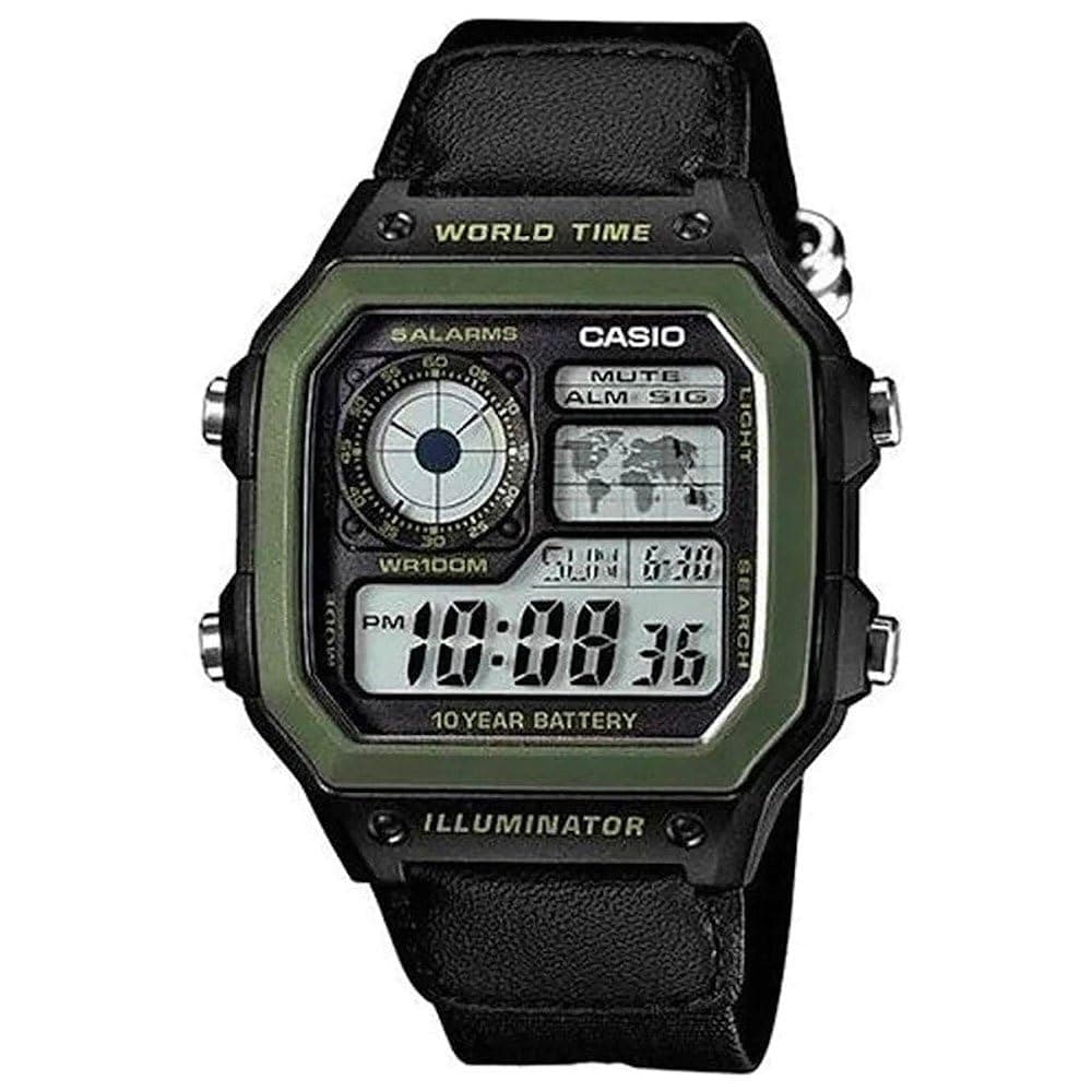Digital Watch: AE-1200WH Men