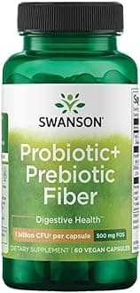 Probiotic+ Prebiotic Fibre 1 Billion Cfu 60 Veg Caps