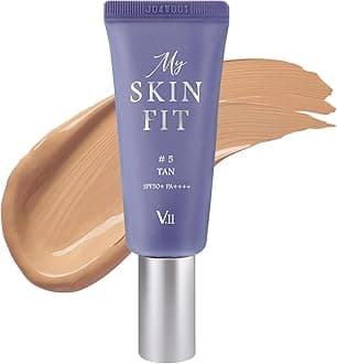 VILLAGE11FACTORY My Skin Fit BB Cream (Tan) Korean Blemish Balm Youthful Appearance with Adenosine & Collagen Booster 0.67 fl oz
