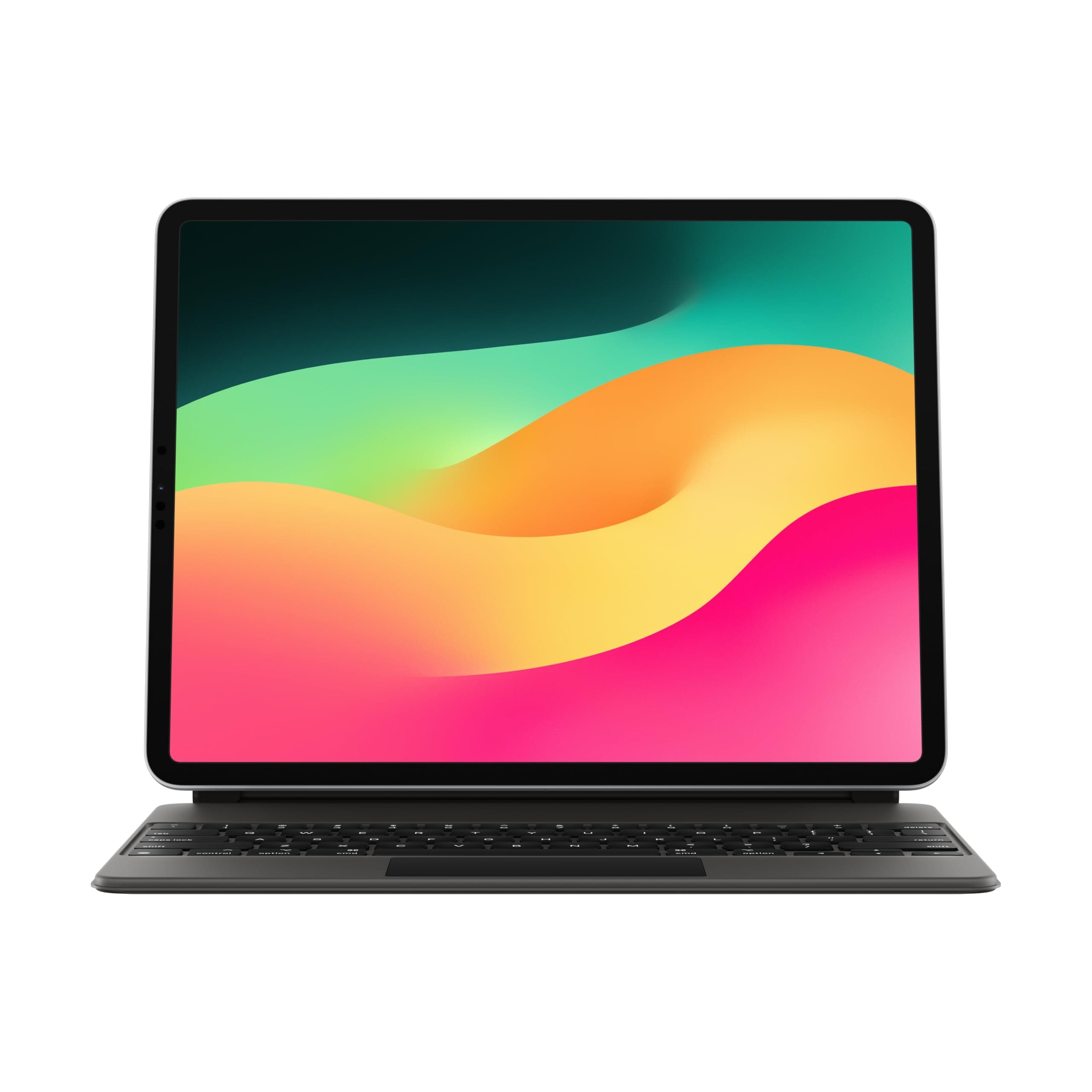 Apple Magic Keyboard: iPad Keyboard and case for iPad Pro 12.9 inch (3rd, 4th, 5th and 6th gen) and iPad Air (M2), Great Typing Experience, Built-in trackpad, US English - Black