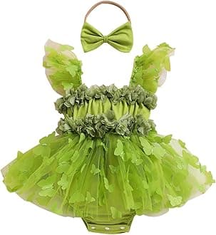 Newborn Baby Girl Romper Dress Infant Sleeveless Lace Floral Romper Bodysuit Baby Girl Summer Clothes Outfits