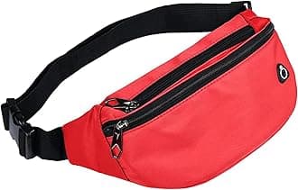 Fanny Packs for Men and Women, Waterproof Sports Waist Pack Bag for Travel Hiking Running Hands-free