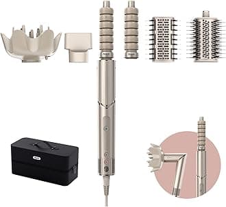 FlexStyle Multistyler Air Styler & Hair Dryer with Auto-Wrap Curlers, Concentrator & Oval Brush Tool, No Heat Damage