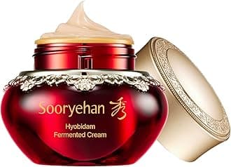Sooryehan Hyobidam Fermented Cream (1.7fl oz) - Korean Facial Care. Face Moisturizer for Women. Wrinkle Cream for Women, Night Cream for Face with Wild Ginseng & Snow Fungus.