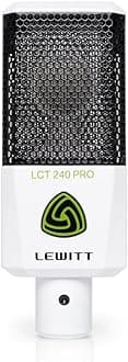 LewittLCT-240-PRO Compact Condenser Microphone, White