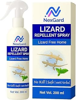 NexGard Herbal Lizard Repellent Spray – 200ml | 100% Herbal and Natural Pest Control with Plant-Based Oils | Safe for Kids, Pets, and Plants | Non-Toxic | Repels Without Killing