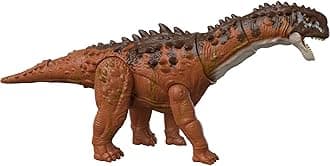 Mattel Jurassic World Dominion Massive Action Dinosaur Figure, Ampelosaurus Dino Toy with Attack Motion, Plus Downloadable App & AR