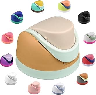 Moukiween Replacement Cap for Owala Freesip Bottle, One Button Water Bottle Top Lid Accessories Compatible with Owala Cup 16oz 24oz 32oz 40oz, BPA-Free, No Water Leakage, Orange