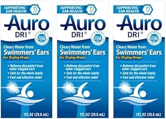 Dri Ear Water-Drying Aid, Helps Swimmers’ Ear, 1 oz. (Pack of 3)