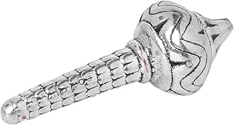 DHRUVS COLLECTION Pure Silver Hindu Religious Lord Hanuman,Bajrang Bali Gadha for Pooja, Temple Decor & Gifting Purpose - Small Size