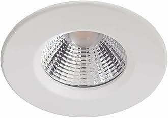 Philips LED Dive Bathroom Dimmable Spotlight 2700K 5.5W IP65 [Warm White - White] for Wetroom, Bathroom and Kitchen Lighting
