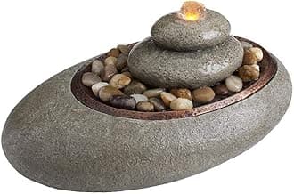 HoMedics Tabletop Fountain, Stone, Natural