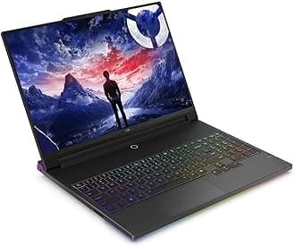 Lenovo Legion 9 16IRX9 Laptop (2024) | 16" 3200x2000 | Core i9-14900HX - 1TB SSD Hard Drive - 64GB RAM - Nvidia GeForce RTX 4080 | 24 cores @ 5.8 GHz - 12GB GDDR6X Win 11 Home Black