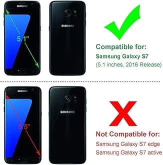 SYONER Galaxy S7 Case, [Shockproof] Defender Protective Phone Case Cover for Samsung Galaxy S7 (5.1", 2016) [Purple]