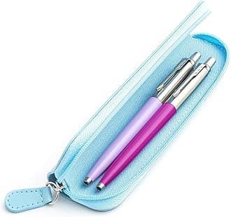 PARKER Jotter Originals Lilac and Amethyst Ballpoint Pen gift set with bright blue case