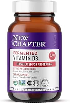 Fermented Vitamin D3, 60 Capsules