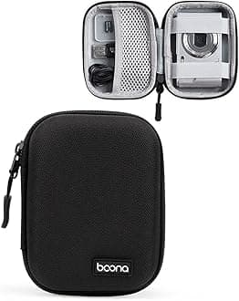 Digital Camera Case Compatible with CAMKORY/for Kodak PIXPRO/for Lecran/for VAHOIALD/for Canon IXUS 285 HS, Small Travel Cameras Storage Holder for Accessories SD Card