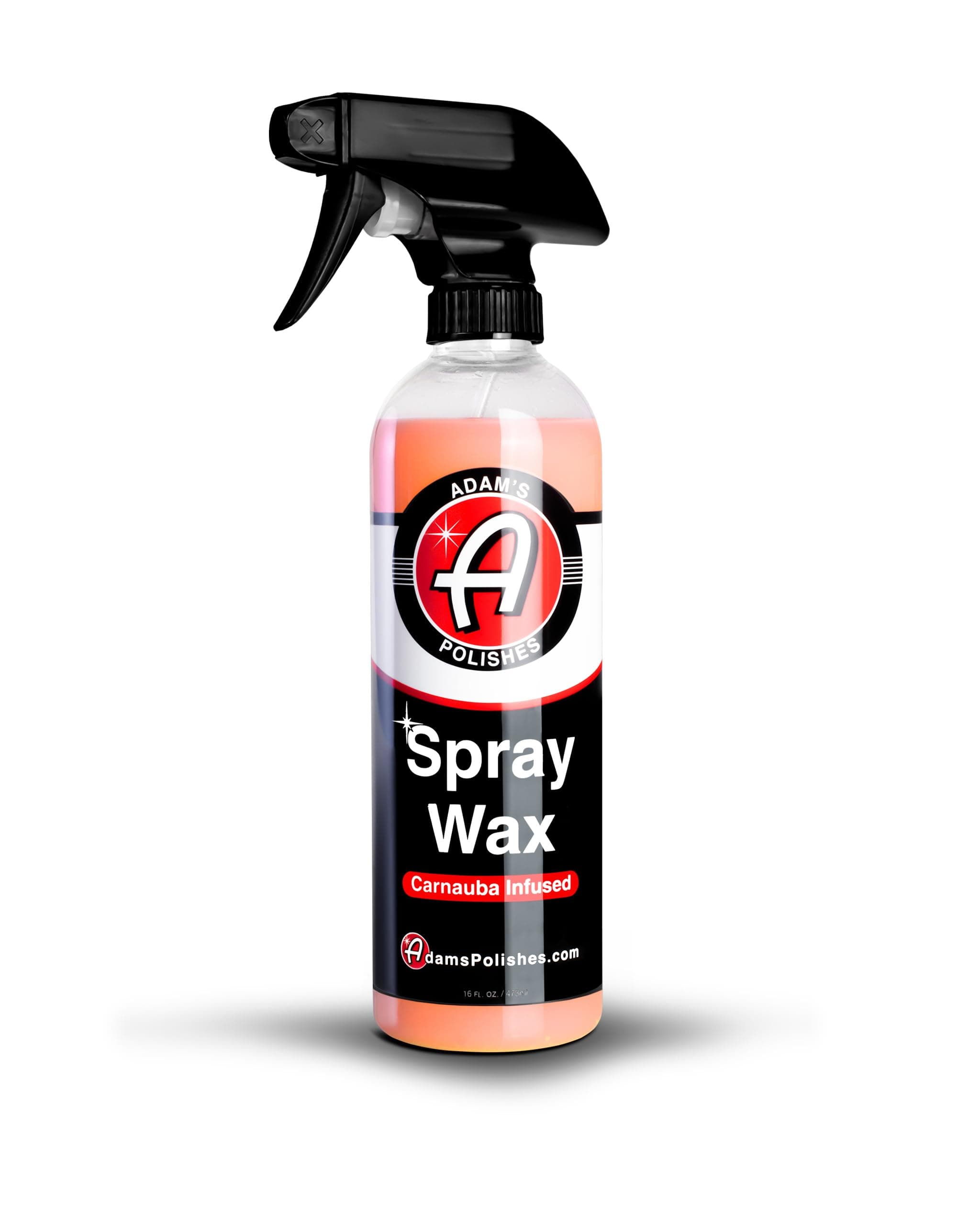 Spray Wax 16oz - Premium Infused Carnauba Car Wax Spray For Shine, Polish & Top Coat Paint Protection | Car Wash Enhancer & Clay Bar Lubricant | Car Boat Motorcycle RV Detailing
