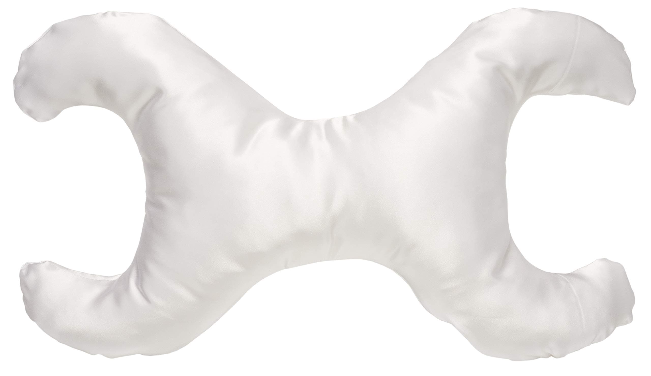" La Petite Pillow (White, Satin)