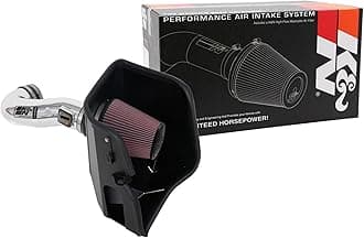 K&N Cold Air Intake Kit: High Performance, Guaranteed to Increase Horsepower: Fits 2019-2020 CHEVROLET Silverado 1500; 2019-2020 GMC Sierra 1500, 77-3110KP