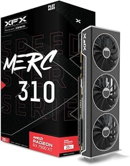 Xfx Speedster Merc310 Amd Radeon Rx 7900Xt Ultra Gaming Graphics Card With 20Gb Gddr6, Amd Rdna 3 Rx-79Tmercu9 - Pci_E