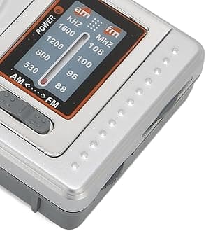Bewinner AM/FM Portable Radio, 2AA Battery Operated Personal Radio with Long Range Reception, DSP Chip, Built-in Speaker for Home, Travel, Emergency