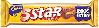 5 Star Chocolate Bar, 19.5 Grams (Pack of 40)