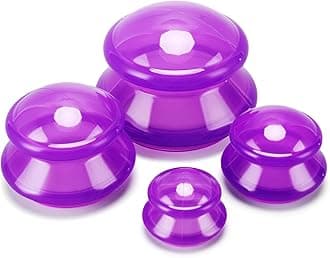 Silicone Cupping Therapy Set（EXTRA LARGE*1,LARGE*1,MEDIUM*1,SMALL*1）