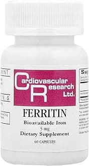 Cardiovascular Research Ferritin Capsules, 60 Count