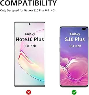 for Samsung Galaxy S10 Plus Screen Replacement,Replacement Screen for Galaxy S10 Plus Series 6.4 inch,Tempered Glass Replacement Kit with Repair Tools(NO OLED & Touch Digitizer)